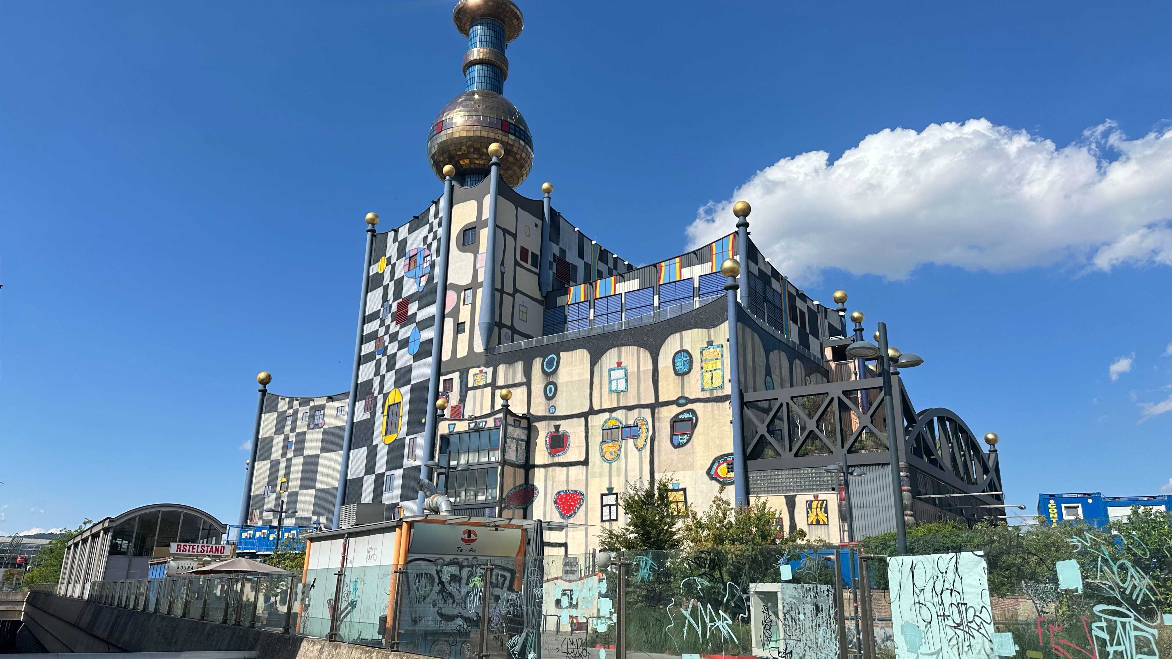 Hundertwasser's Spittelau